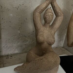 Abstract Tan Sculpture